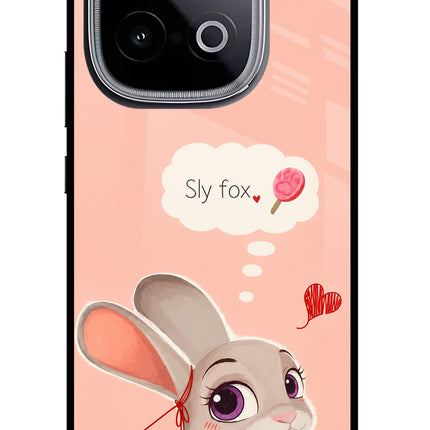Judy Charm iQOO Neo 10 Glass Case Back Cover by Casekaro