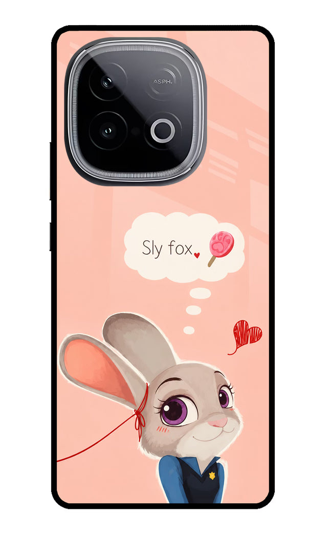 Judy Charm iQOO Neo 10 Glass Case Back Cover by Casekaro