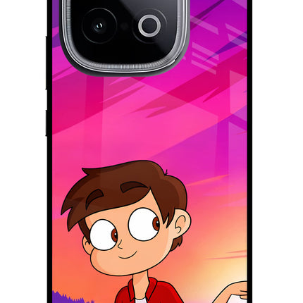 Marco Sunset iQOO Neo 10 Glass Case Back Cover by Casekaro
