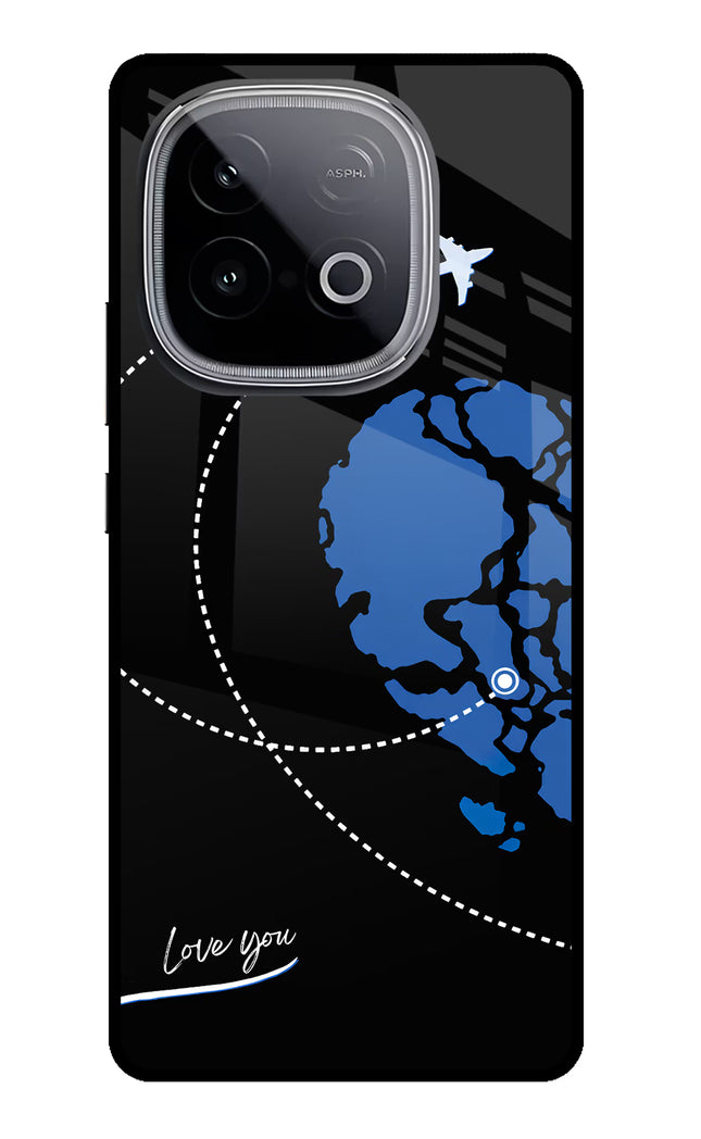 Love Orbit iQOO Neo 10 Glass Case Back Cover by Casekaro