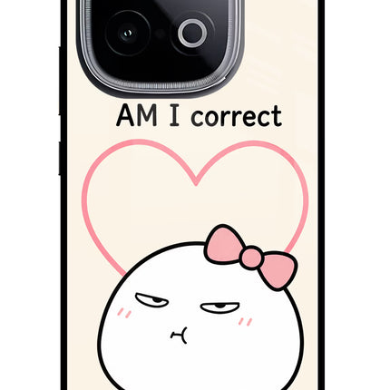 Always Right iQOO Neo 10 Glass Case Back Cover by Casekaro