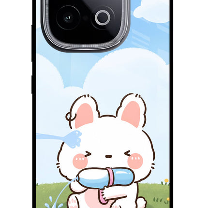 Bunny Treat iQOO Neo 10 Glass Case