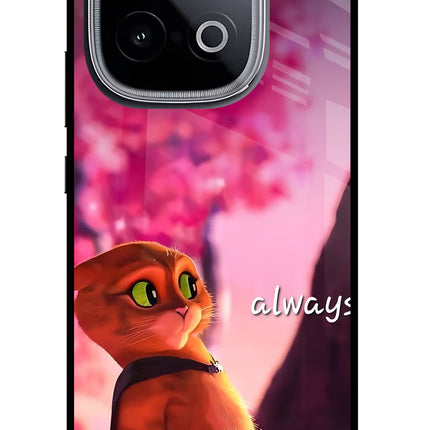 Always Cat iQOO Neo 10 Glass Case