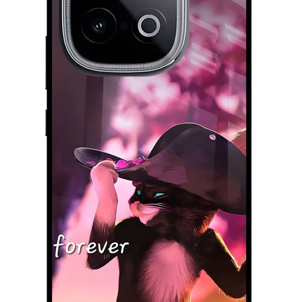 Forever Cat iQOO Neo 10 Glass Case