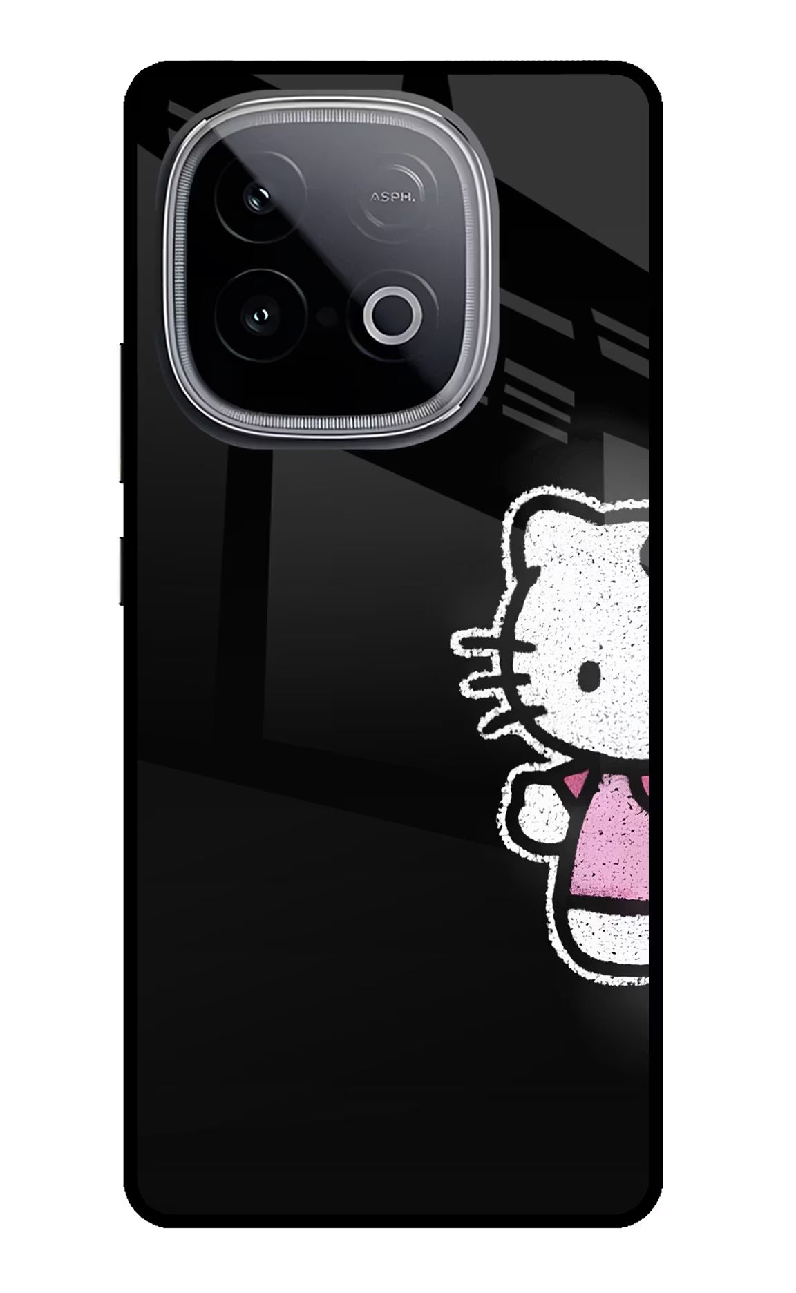 Kitty Charm iQOO Neo 10 Glass Case