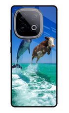 Dolphin vs Cow iQOO Neo 10 Glass Case