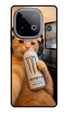 Gamer Cat Energy iQOO Neo 10 Glass Case