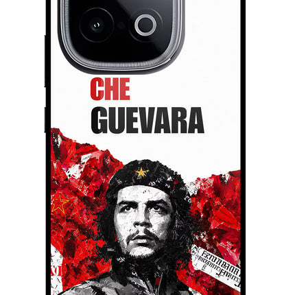 Che Guevara Revolution iQOO Neo 10 Glass Case Back Cover by Casekaro