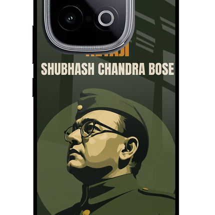 Netaji Legacy iQOO Neo 10 Glass Case Back Cover by Casekaro