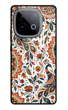 White Mayura iQOO Neo 10 Glass Case
