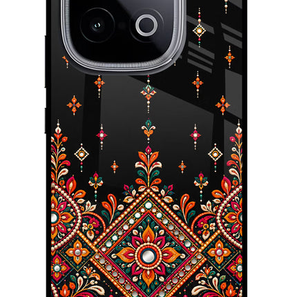 Noir Mehfil iQOO Neo 10 Glass Case