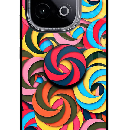 Spiral Pattern iQOO Neo 10 Pop Case by Casekaro