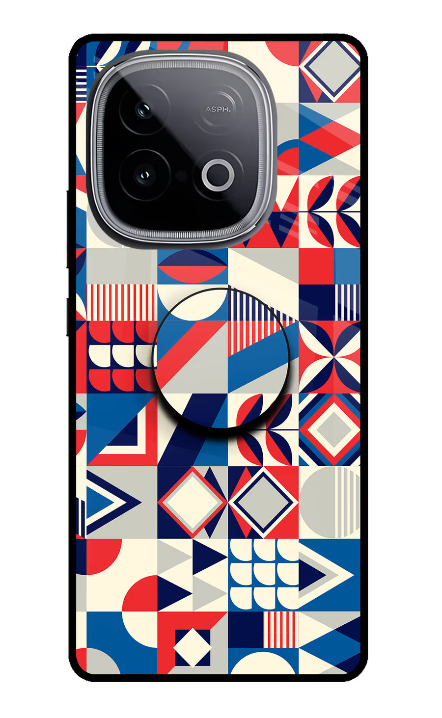 Colorful Pattern iQOO Neo 10 Pop Case, Glass case
