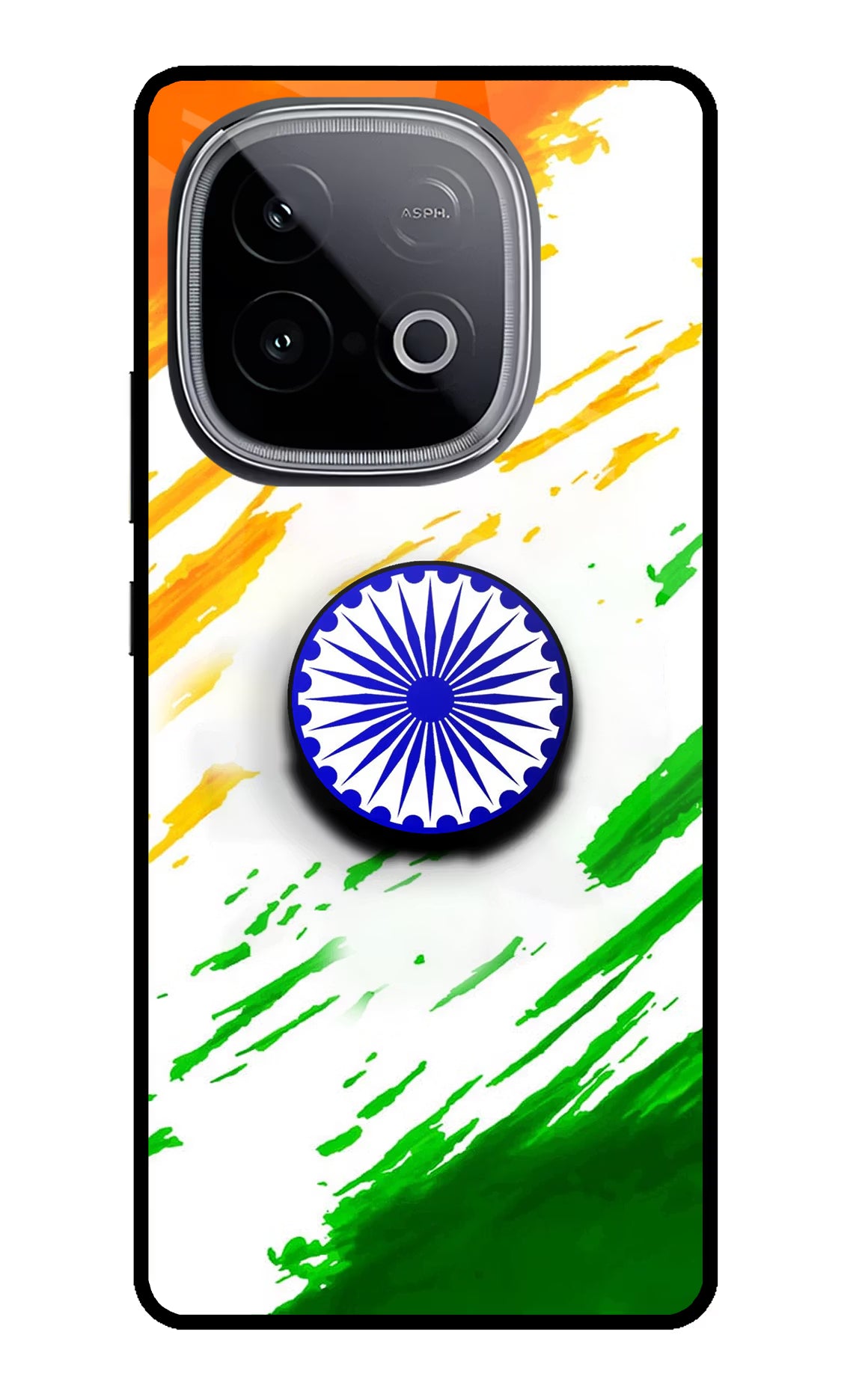 Indian Flag Ashoka Chakra iQOO Neo 10 Pop Case by Casekaro