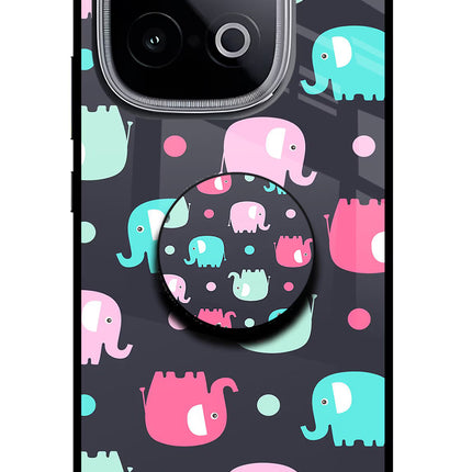 Baby Elephants iQOO Neo 10 Pop Case by Casekaro