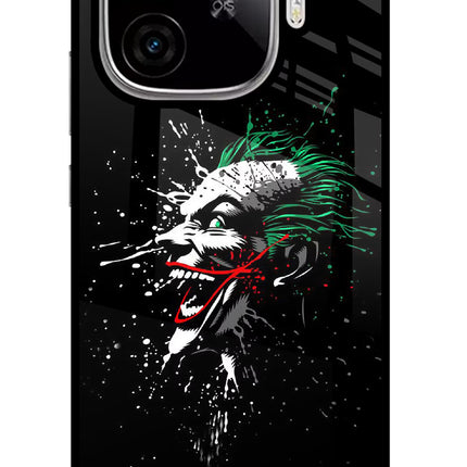 Joker iQOO Neo 10R 5G Glass Case Back Cover by Casekaro