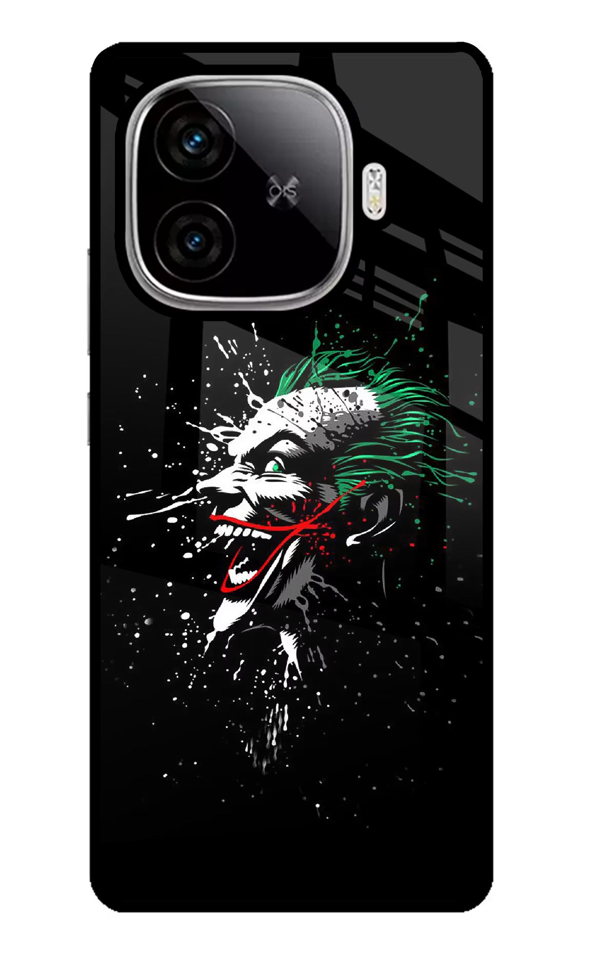 Joker iQOO Neo 10R 5G Glass Case Back Cover by Casekaro