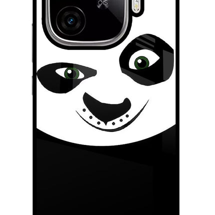 Panda iQOO Neo 10R 5G Glass Case Back Cover by Casekaro
