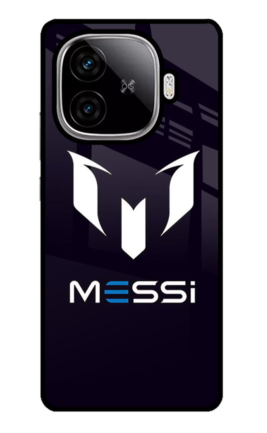 Messi Logo iQOO Neo 10R 5G Glass Case