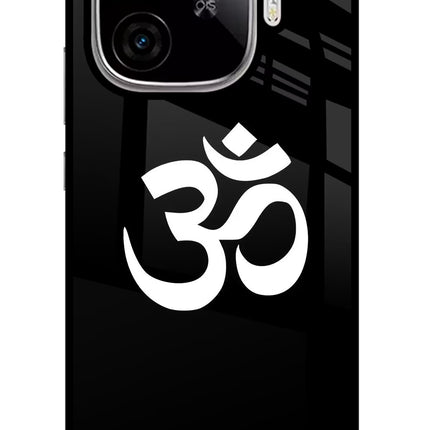 Om iQOO Neo 10R 5G Glass Case Back Cover by Casekaro