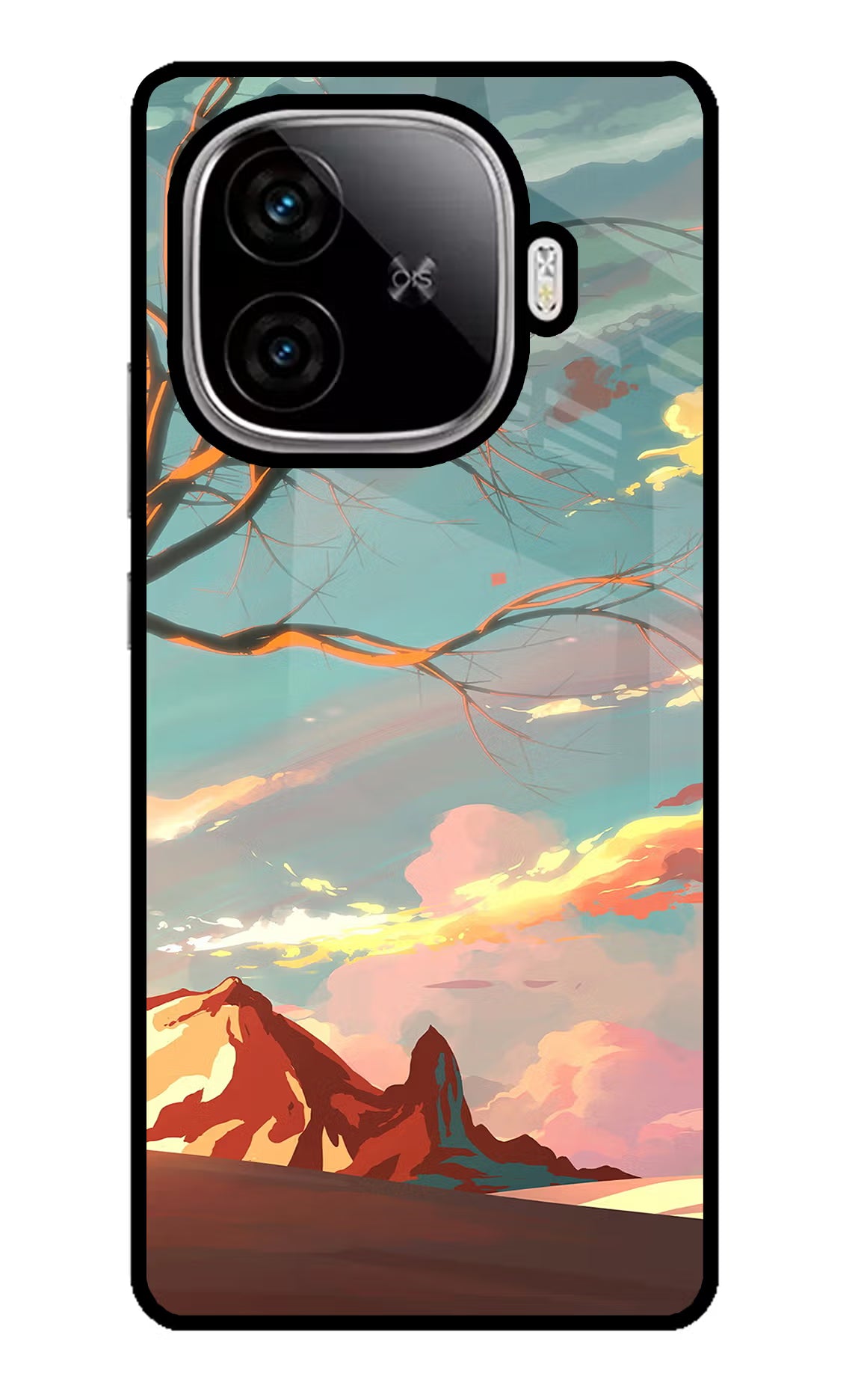 Scenery iQOO Neo 10R 5G Glass Case Back Cover by Casekaro