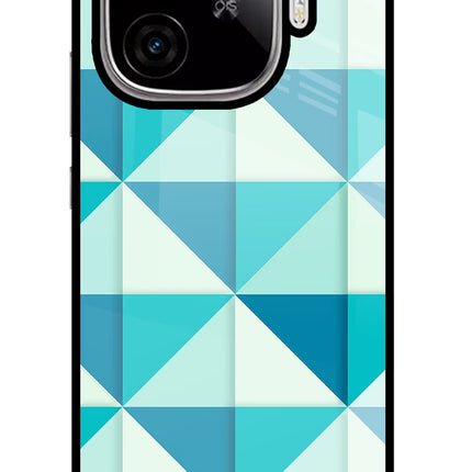 Abstract iQOO Neo 10R 5G Glass Case Back Cover by Casekaro
