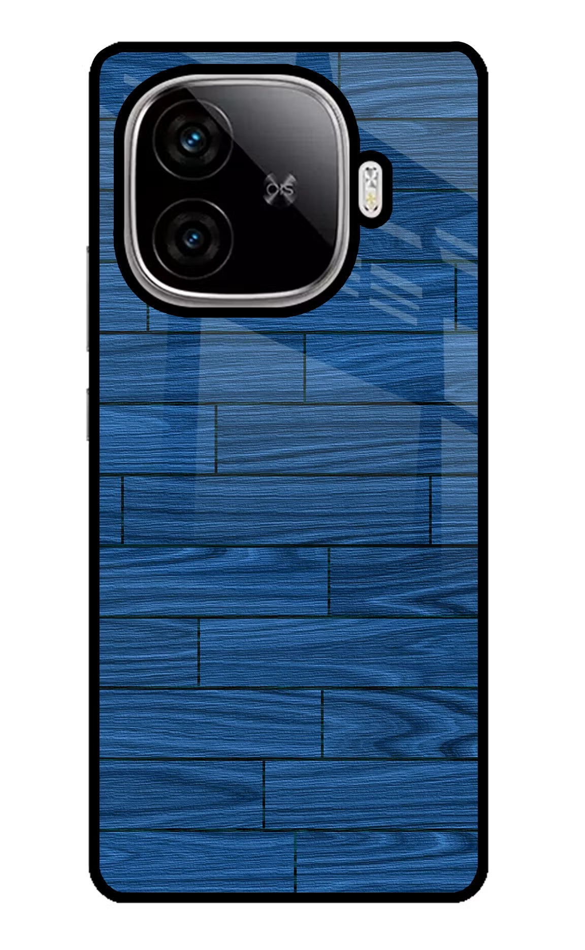 Wooden Texture iQOO Neo 10R 5G Glass Case Back Cover by Casekaro