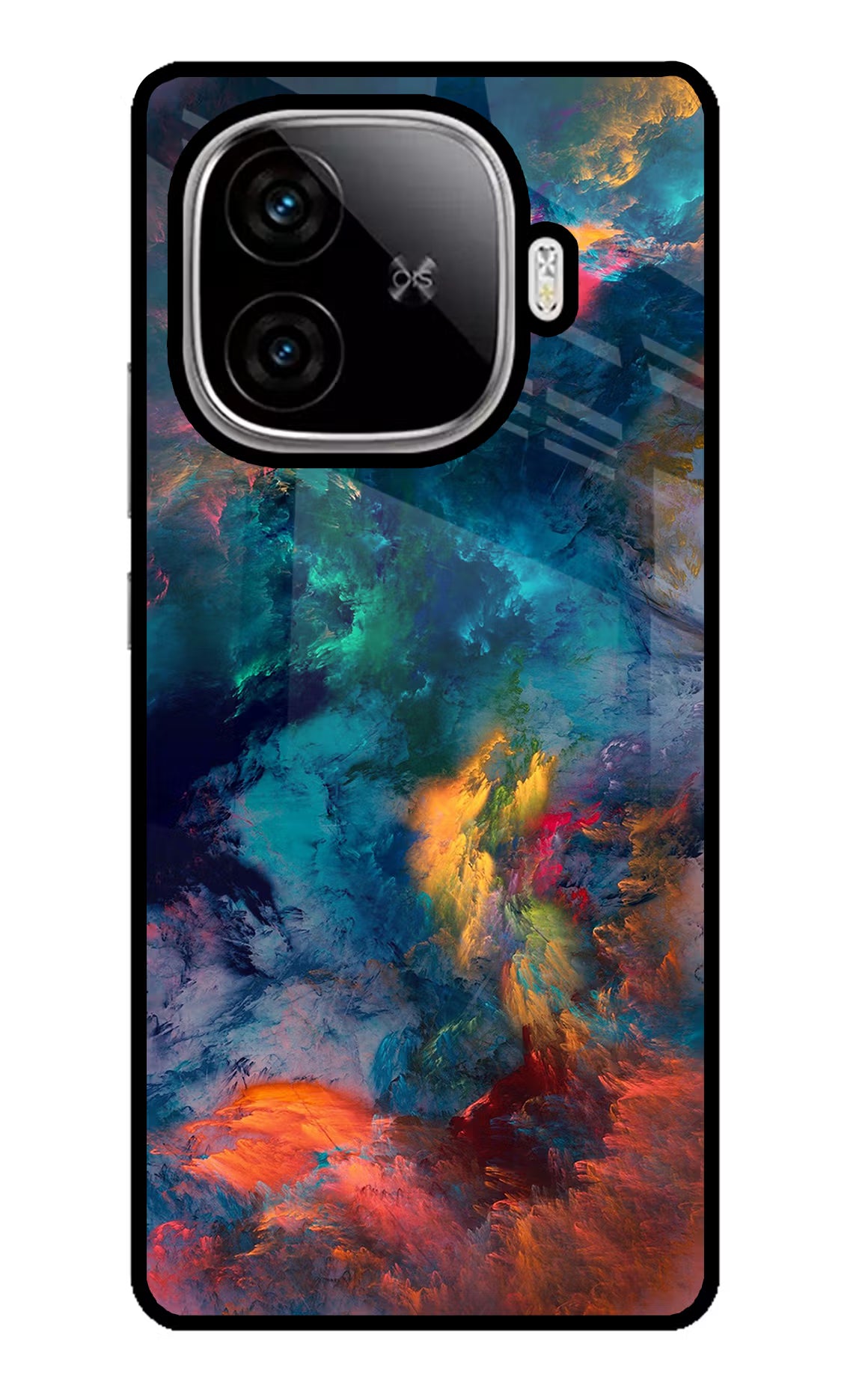 Artwork Paint iQOO Neo 10R 5G Glass Case Back Cover by Casekaro
