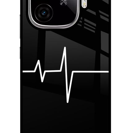 Heart Beats iQOO Neo 10R 5G Glass Case Back Cover by Casekaro