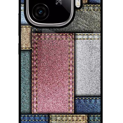 Multicolor Jeans iQOO Neo 10R 5G Glass Case
