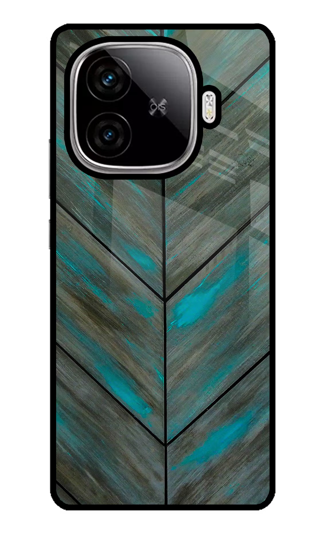Pattern iQOO Neo 10R 5G Glass Case Back Cover by Casekaro