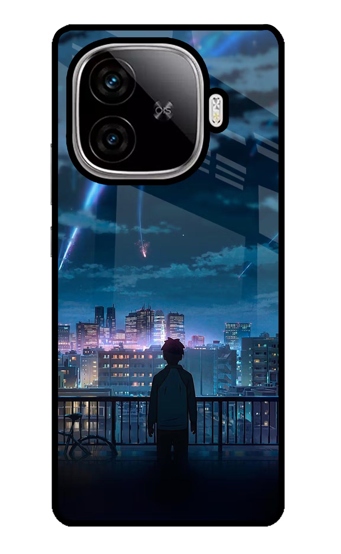 Anime iQOO Neo 10R 5G Glass Case Back Cover by Casekaro