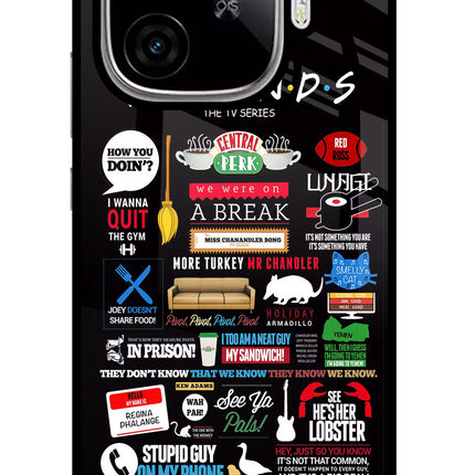 FRIENDS iQOO Neo 10R 5G Glass Case