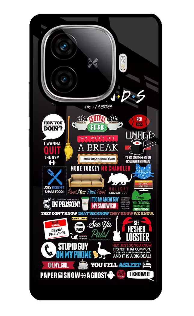 FRIENDS iQOO Neo 10R 5G Glass Case