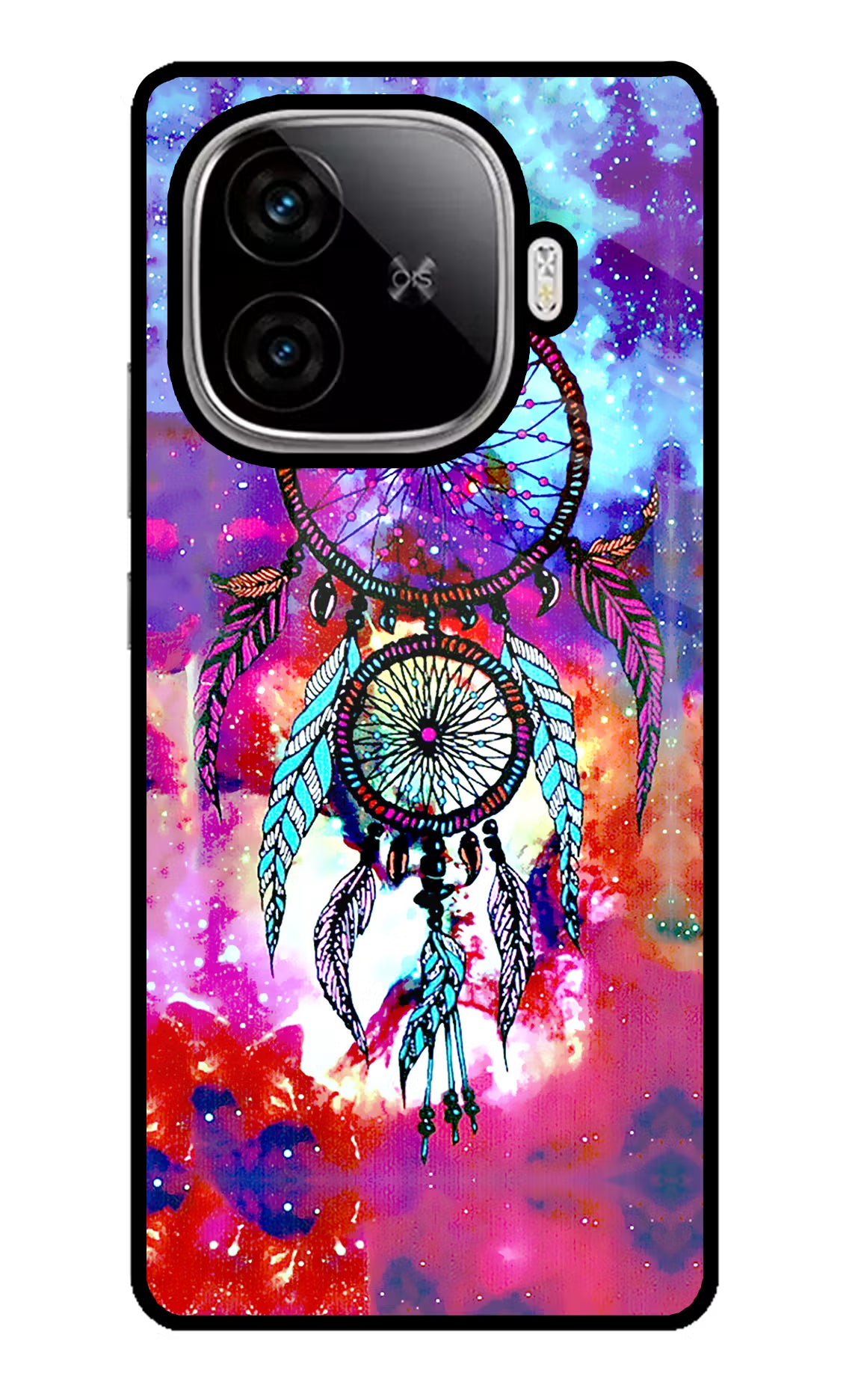 Dream Catcher Abstract iQOO Neo 10R 5G Glass Case Back Cover by Casekaro