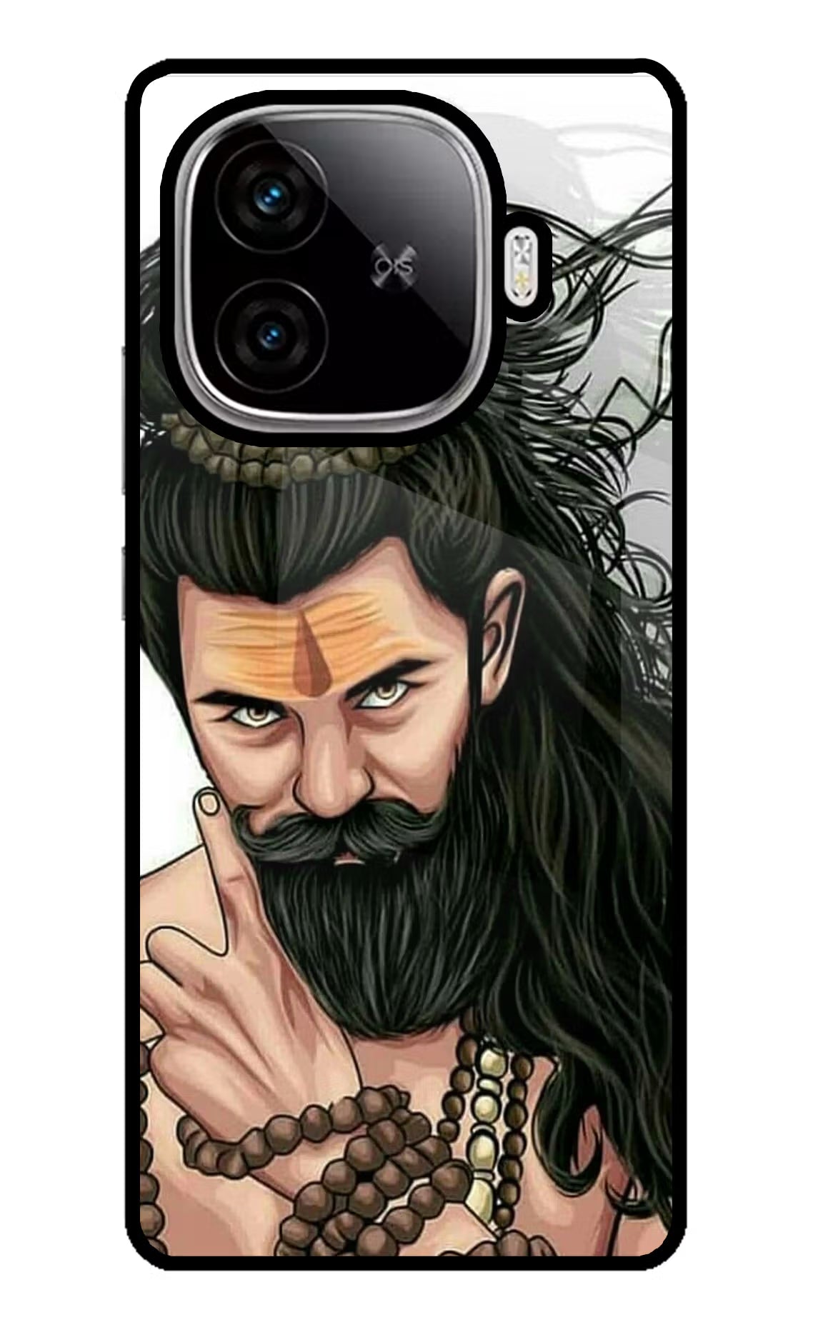 Mahadev iQOO Neo 10R 5G Glass Case Back Cover by Casekaro