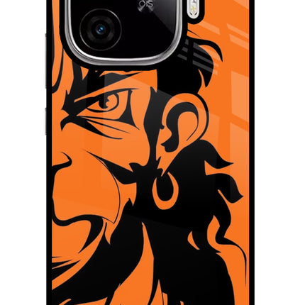 Hanuman iQOO Neo 10R 5G Glass Case Back Cover by Casekaro