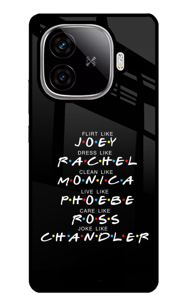 FRIENDS Character iQOO Neo 10R 5G Glass Case