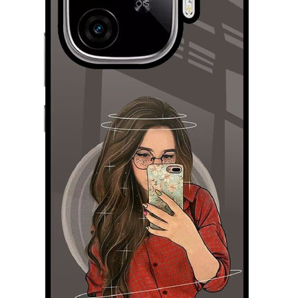 Selfie Queen iQOO Neo 10R 5G Glass Case Back Cover by Casekaro