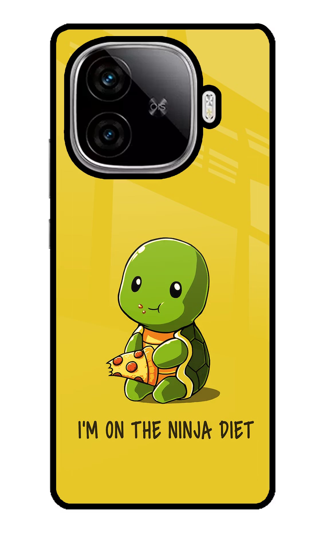 I'm on Ninja Diet iQOO Neo 10R 5G Glass Case Back Cover by Casekaro
