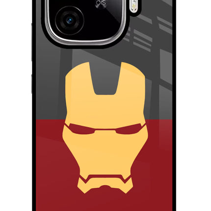 Ironman iQOO Neo 10R 5G Glass Case Back Cover by Casekaro