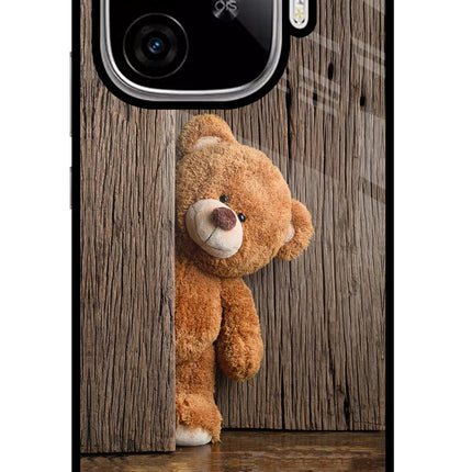 Teddy Wooden iQOO Neo 10R 5G Glass Case