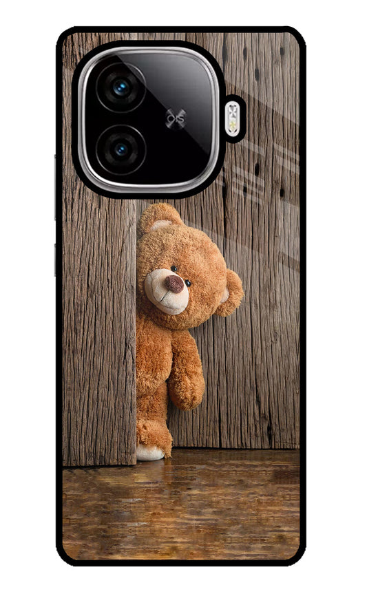 Teddy Wooden iQOO Neo 10R 5G Glass Case