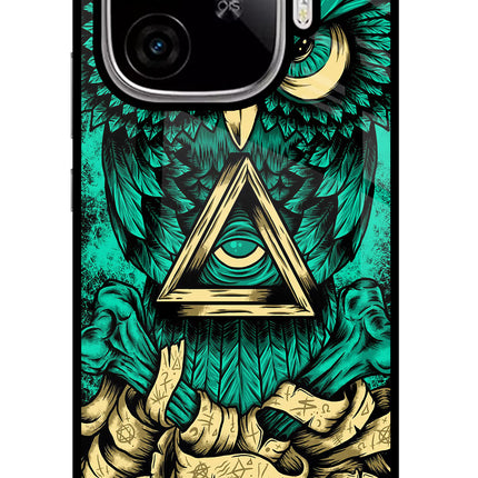 Green Owl iQOO Neo 10R 5G Glass Case
