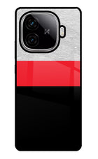 Tri Color Pattern iQOO Neo 10R 5G Glass Case