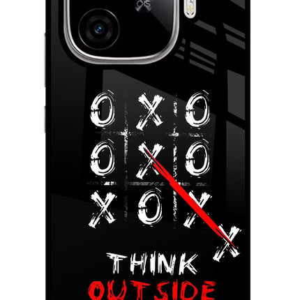 Think out of the BOX iQOO Neo 10R 5G Glass Case Back Cover by Casekaro