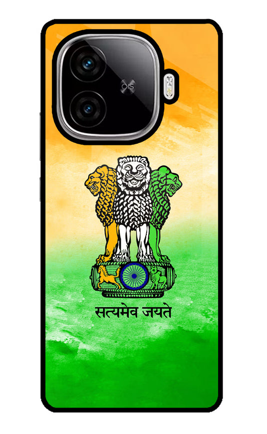 Satyamev Jayate Flag iQOO Neo 10R 5G Glass Case