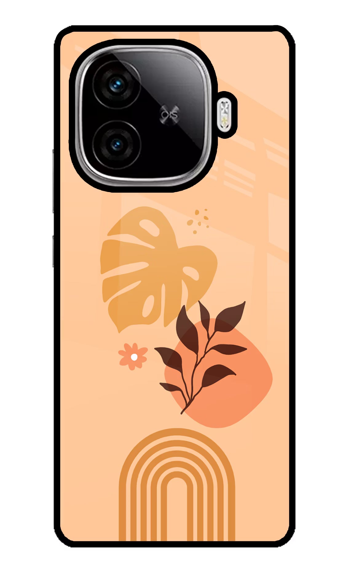 Bohemian Art iQOO Neo 10R 5G Glass Case Back Cover by Casekaro