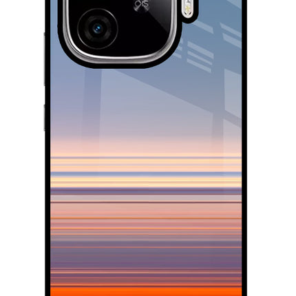Morning Colors iQOO Neo 10R 5G Glass Case Back Cover by Casekaro