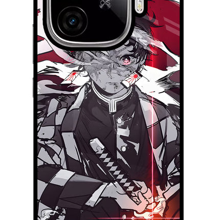 Demon Slayer iQOO Neo 10R 5G Glass Case
